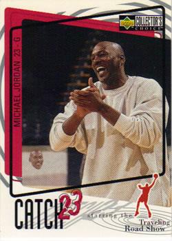 1997-98 Collector's Choice - Catch 23 Jumbos #C5 Michael Jordan