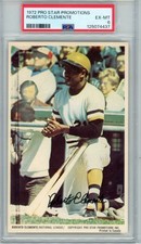 1972 Pro Stars Promotions #NNO Roberto Clemente