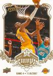 2008-09 Upper Deck MVP - Kobe Bryant MVP White #NNO Kobe Bryant Game 4