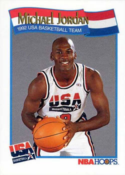1991-92 Hoops #579 Michael Jordan