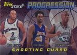 2000-01 Topps Stars - Progression #P4 Mitch Richmond / Kobe Bryant / Courtney Alexander