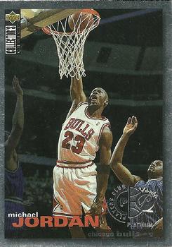 1995-96 Collector's Choice - Player's Club Platinum #45 Michael Jordan