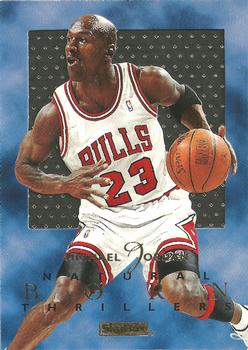 1995-96 SkyBox E-XL - Natural Born Thrillers #1 Michael Jordan