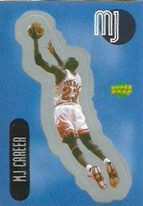 1998 Upper Deck Michael Jordan Stickers - Stick-Ums #SU23 Michael Jordan