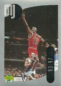1998 Upper Deck Michael Jordan Stickers #45 Michael Jordan