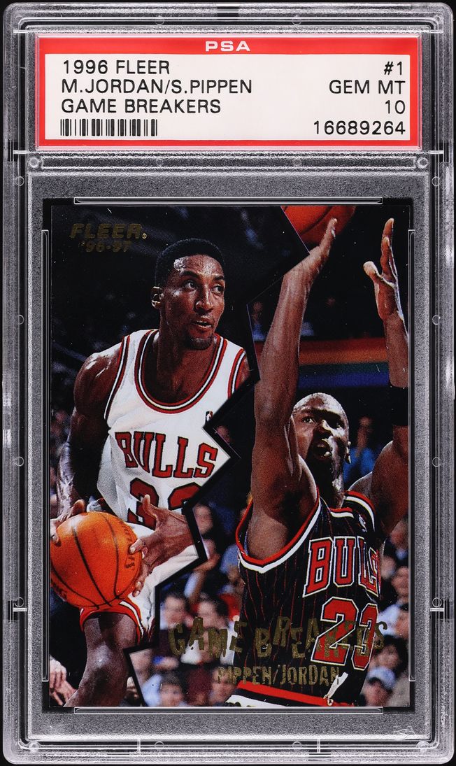 1996 Fleer Game Breakers (ft. Pippen) #1