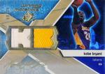 2008-09 SPx - Winning Materials Autographs Jerseys Initials #WMI-KB Kobe Bryant AU, MEM, SN10
