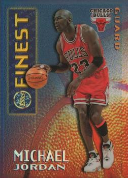 1995-96 Finest - Mystery Borderless Refractors/Gold #M1 Michael Jordan
