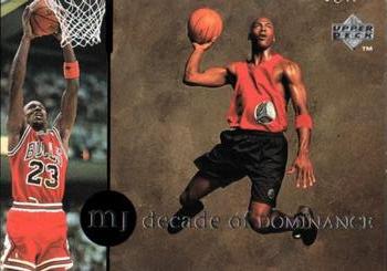 1994-95 Collector's Choice Spanish - Michael Jordan Rare Air Decade of Dominance #J5 Michael Jordan
