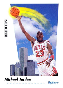1991-92 SkyBox #583 Michael Jordan