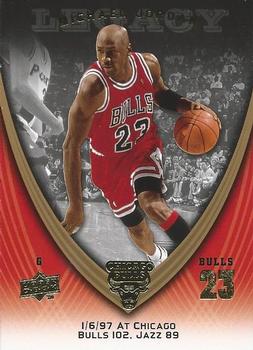 2008-09 Upper Deck Michael Jordan Legacy Collection #799 Michael Jordan - Game 799