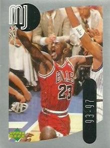 1998 Upper Deck Michael Jordan Stickers #44 Michael Jordan