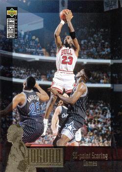 1995-96 Collector's Choice English II - The Jordan Collection #JC2 Michael Jordan - 50-Point Scoring Games