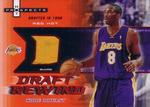 2006-07 Fleer Hot Prospects - Red Hot Draft Rewind Memorabilia #DR-BR Kobe Bryant SN25, MEM, SN25