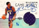1999-00 Upper Deck Encore - Game Jerseys Autographed #KB-A Kobe Bryant AU, MEM, SN8 MEM: Jersey