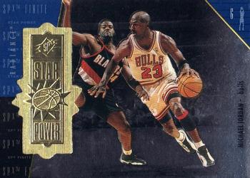 1998-99 SPx Finite - Radiance #100 Michael Jordan