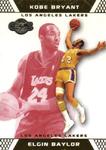 2007-08 Topps Co-Signers - Gold Red #49 Elgin Baylor / Kobe Bryant SN109, VAR VAR: Player variation