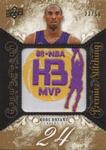 2008-09 Upper Deck Premier - Premier Stitchings Level 1 #PS-KB Kobe Bryant MANU, SN50