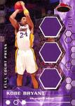 2007-08 Stadium Club - Full Court Press Relics Triple Gold #FCPTR-KB Kobe Bryant MEM, SN10