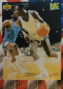 1995-96 Upper Deck Ball Park Franks Michael Jordan #BP1 Michael Jordan - College