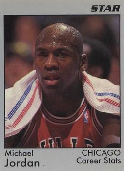 1991 Star Michael Jordan (Unlicensed) - Gray Border #1 Michael Jordan - Career Stats
