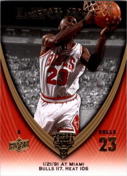 2008-09 Upper Deck Michael Jordan Legacy Collection #466 Michael Jordan - Game 466