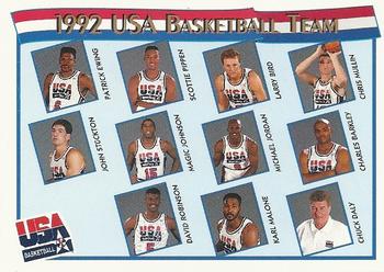 1991-92 Hoops McDonald's #62 1992 USA Basketball Team