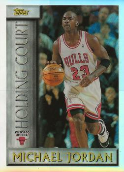 1996-97 Topps - Holding Court Refractor #HC2 Michael Jordan