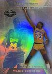 2007-08 Topps Co-Signers - Silver Blue Foil #32 Magic Johnson / Kobe Bryant SN29, VAR VAR: Player variation