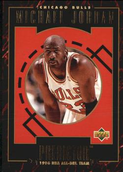 1995-96 Upper Deck - Predictors: MVP #R4 Michael Jordan - NBA All-Defensive Team