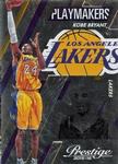 2015-16 Panini Prestige - Playmakers #12 Kobe Bryant