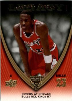 2008-09 Upper Deck Michael Jordan Legacy Collection #45 Michael Jordan - Game 45