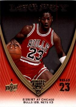 2008-09 Upper Deck Michael Jordan Legacy Collection #153 Michael Jordan - Game 153