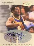 1999 SAGE - Autographs Silver #A9 Kobe Bryant AU, SN50