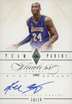 2012-13 Panini Flawless - Team Panini Autographs #8 Kobe Bryant AU, SN10