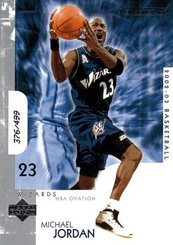 2002-03 Upper Deck Ovation #98 Michael Jordan