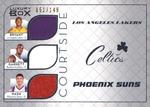 2007-08 Topps Luxury Box - Courtside Triple Relics #CTR-BGN Kobe Bryant / Kevin Garnett / Steve Nash MEM, SN149