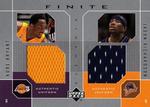 2002-03 Upper Deck Finite - Elements Dual Uniforms #KB/JR-U Kobe Bryant / Jason Richardson MEM