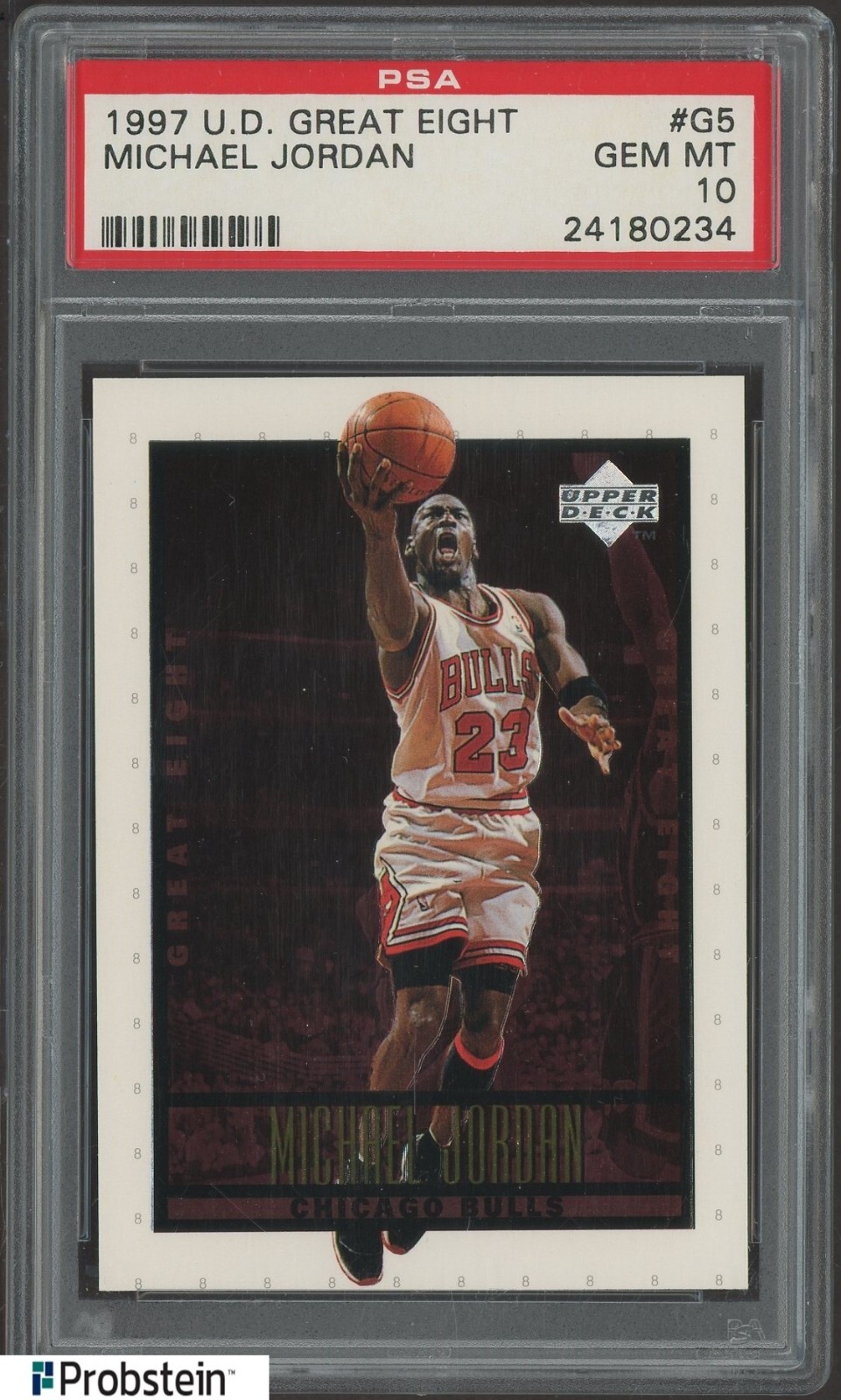 1997 Upper Deck Great Eight #G5 /800
