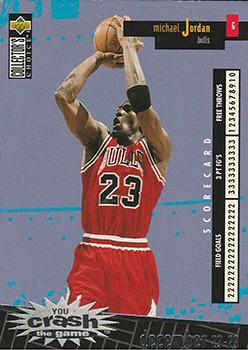 1996-97 Collector's Choice French - You Crash the Game Scoring #C30 Michael Jordan - VAR: December 23-29 (W)