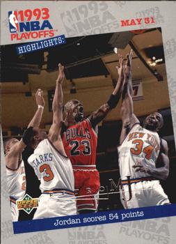1998 Upper Deck Michael Jordan Career Collection #52 Michael Jordan/MJ Retro 93-94 UD
