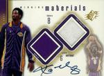 2000-01 SPx - Winning Materials #KBA3 Kobe Bryant AU, MEM MEM: Warm-ups / Shoe