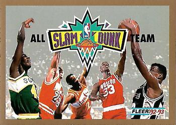 1992-93 Fleer #NNO All Slam Dunk Team
