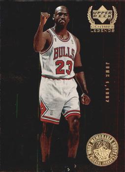 1998-99 Upper Deck Century Legends - MJ's Most Memorable Shots #MJ5 Michael Jordan