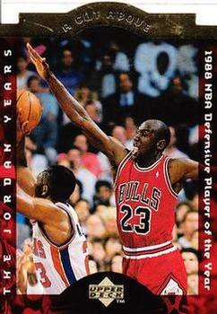1996-97 Collector's Choice - A Cut Above: The Jordan Years Jumbo #CA4 Michael Jordan