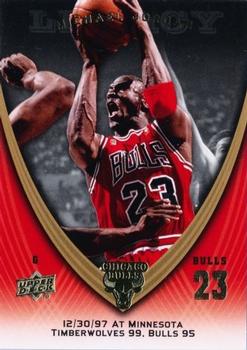 2008-09 Upper Deck Michael Jordan Legacy Collection #878 Michael Jordan - Game 878