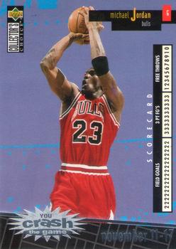 1996-97 Collector's Choice French - You Crash the Game Scoring #C30 Michael Jordan - VAR: November 11-17 (W)