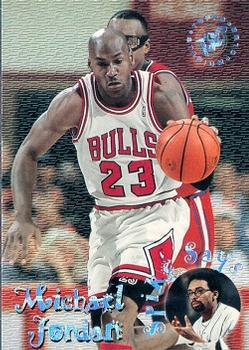 1995-96 Stadium Club - Spike Says #SS1 Michael Jordan