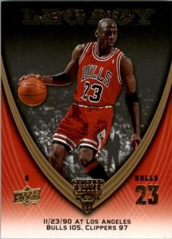 2008-09 Upper Deck Michael Jordan Legacy Collection #439 Michael Jordan - Game 439