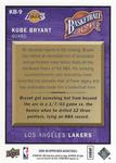 2008-09 Upper Deck - Basketball Heroes Kobe Bryant #KB-9 Kobe Bryant